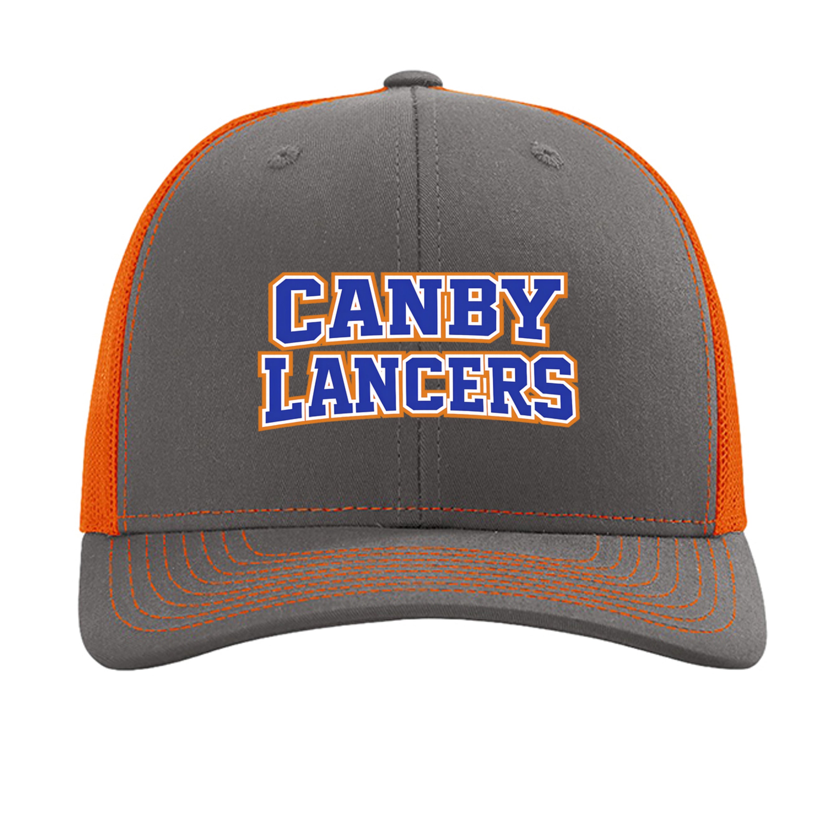 Charcoal/ Orange - 112 - FRONT
