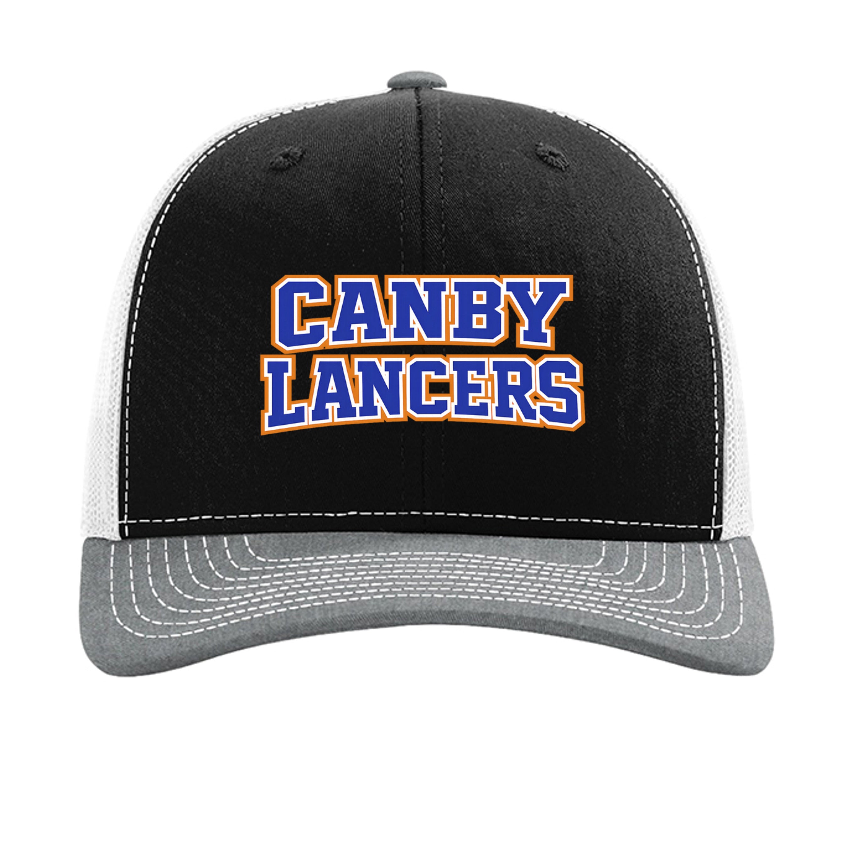 Black/ White/ Heather Grey - 112 - FRONT